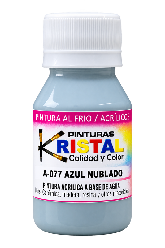 ACRILICO AZUL NUBLADO